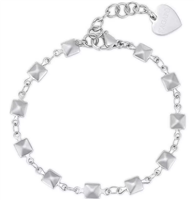 Armband Sagapo Dame in Stahl SHK31